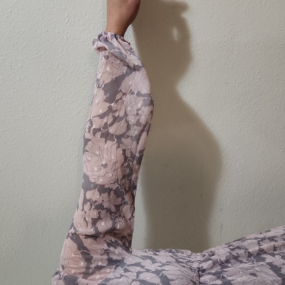 Lovestitch Floral Print Chiffon Maxi Dress - Picture 12 of 12